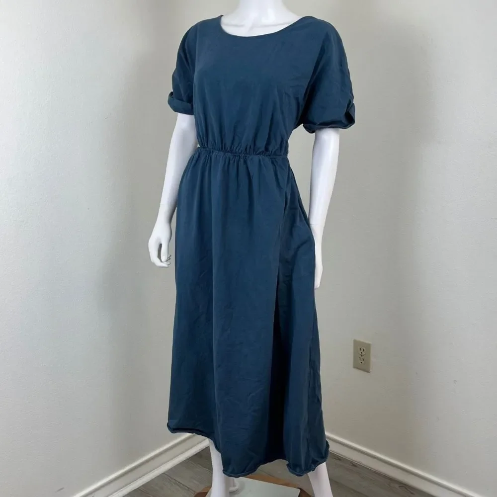 Free People Blue Midi Dress - Picture 6 of 16